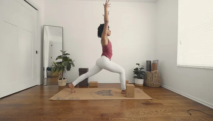 Move into Pyramid Pose.