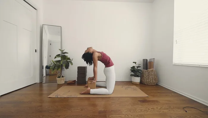 Lift your chest and breathe.