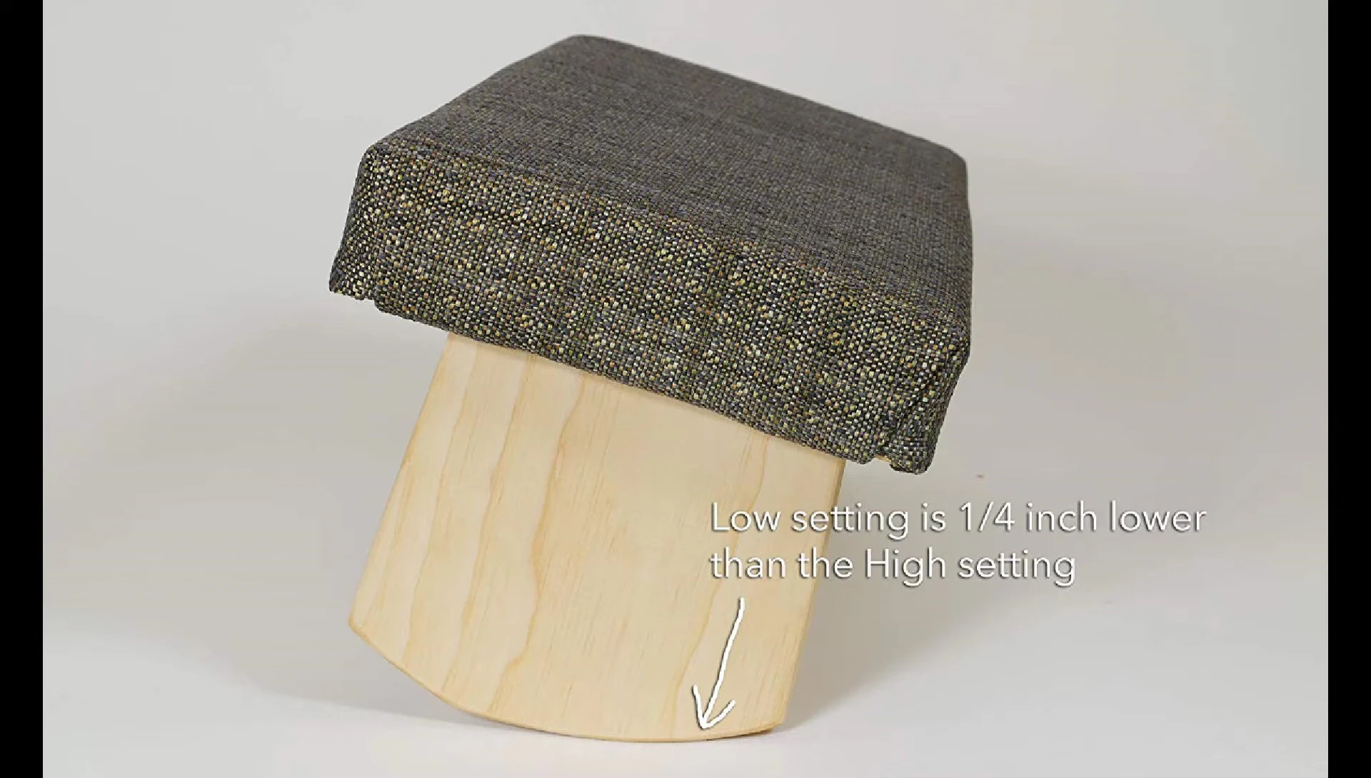 Close-up of the bench's handcrafted details