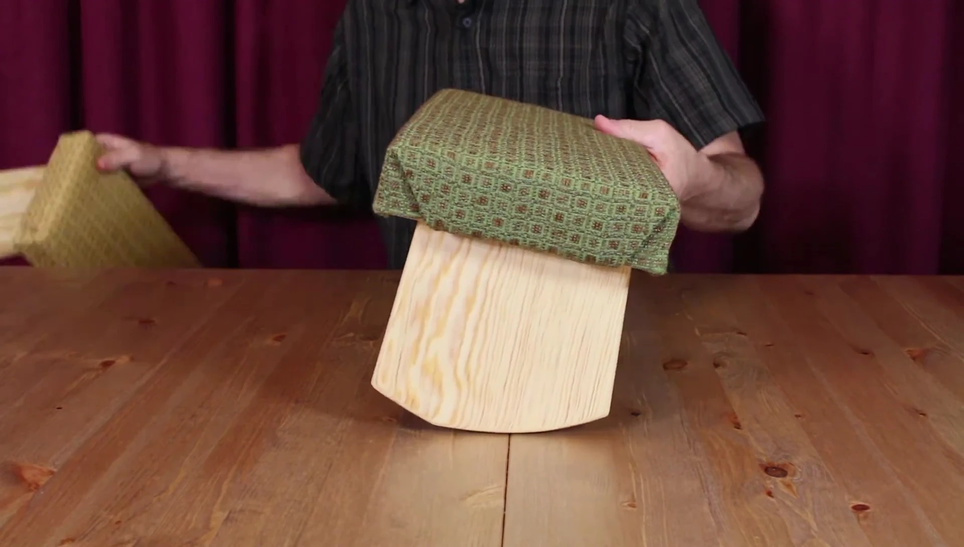 Example of a custom-made taller bench.