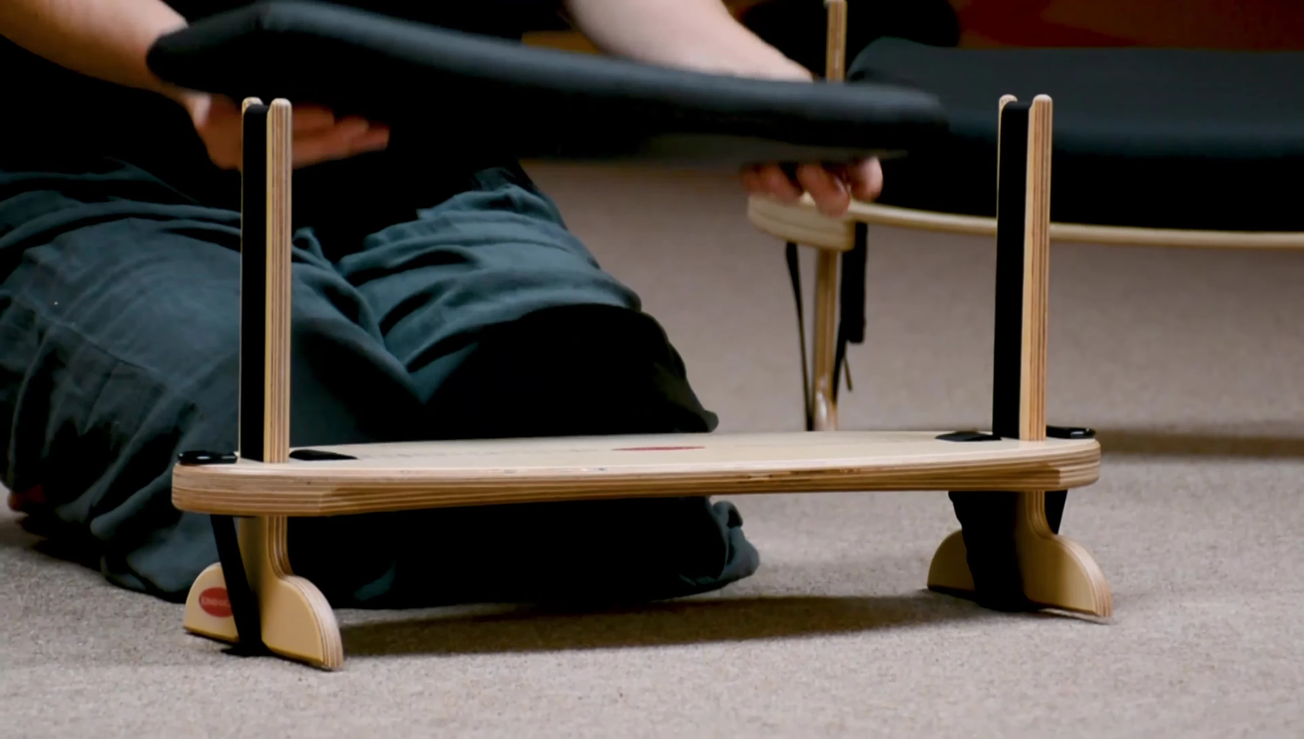 Kindseat in lower height position.