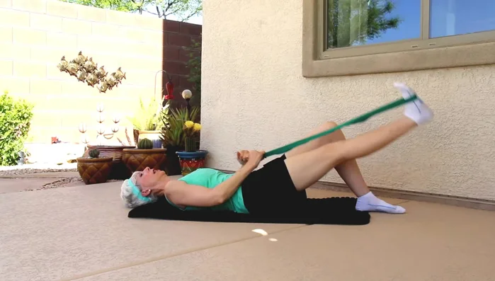 Flex your heel to intensify the stretch.