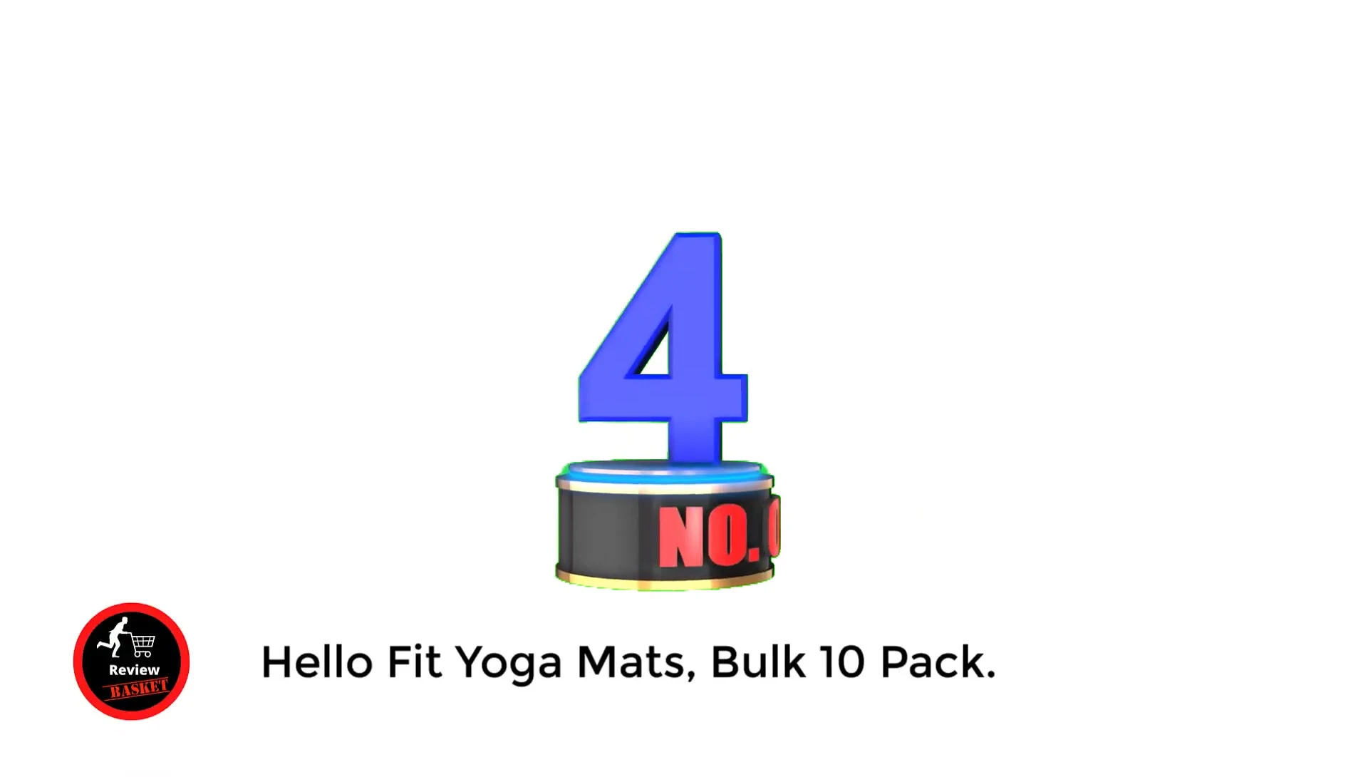 The HelloFit 10-pack of yoga mats