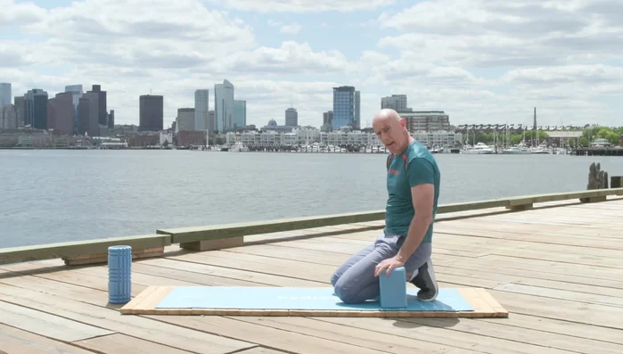 Lying Hip Flexor and Quad Stretch