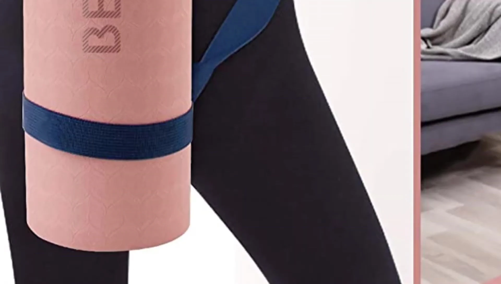 Close-up showcasing the mat's texture.