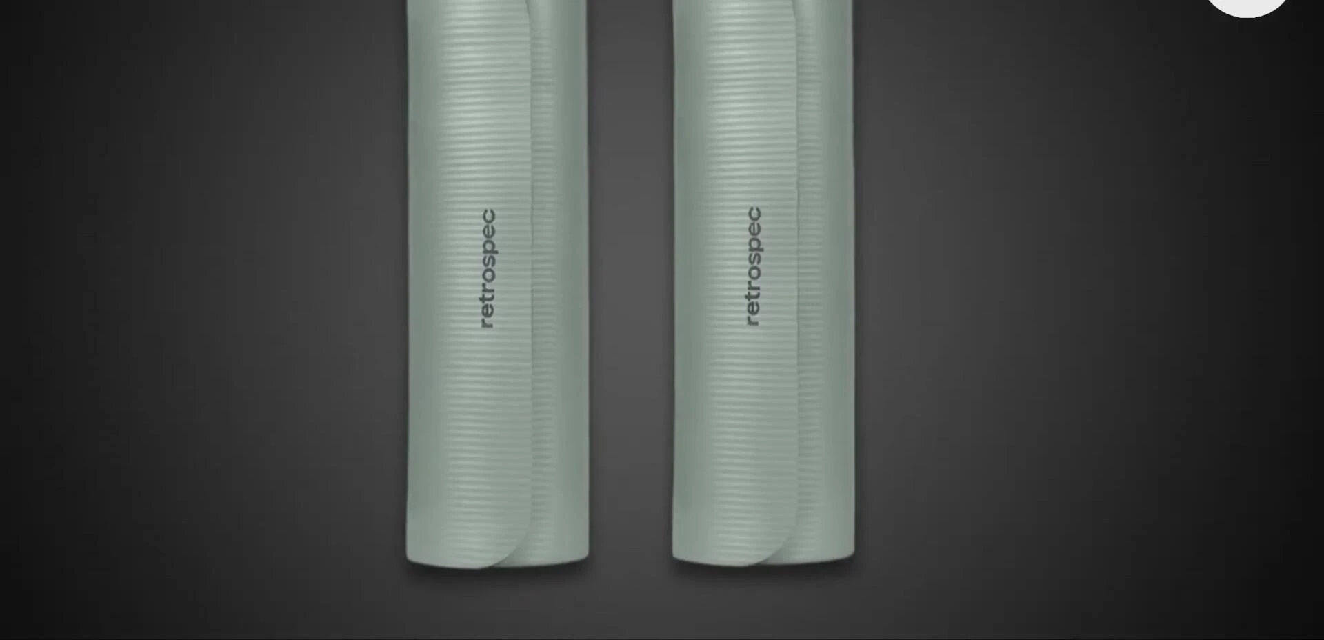 Close-up of the thick mat
