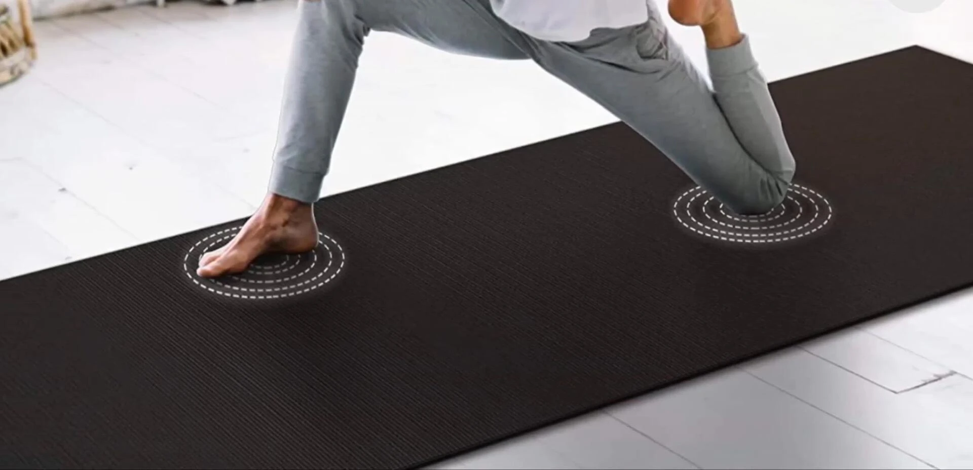 Taller person using the mat