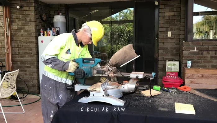 Smooth the edges of the cut pieces using sandpaper.