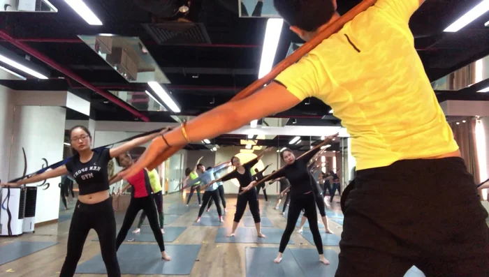 Exercise instructions and breath control