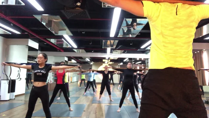 Exercise instructions and breath control