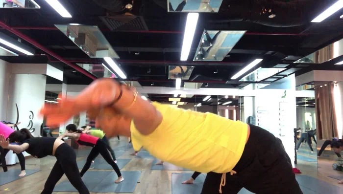 Exercise instructions and breath control