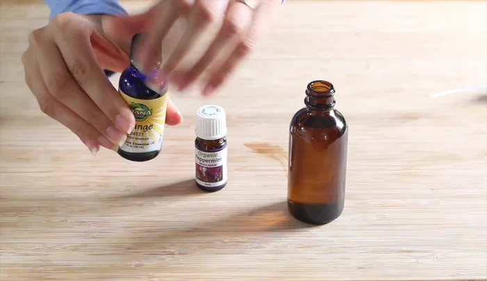 Blend 4: Lavender, Eucalyptus & Bergamot - Add 10 drops of Lavender, 6 drops of Eucalyptus, and 8 drops of Bergamot essential oils.