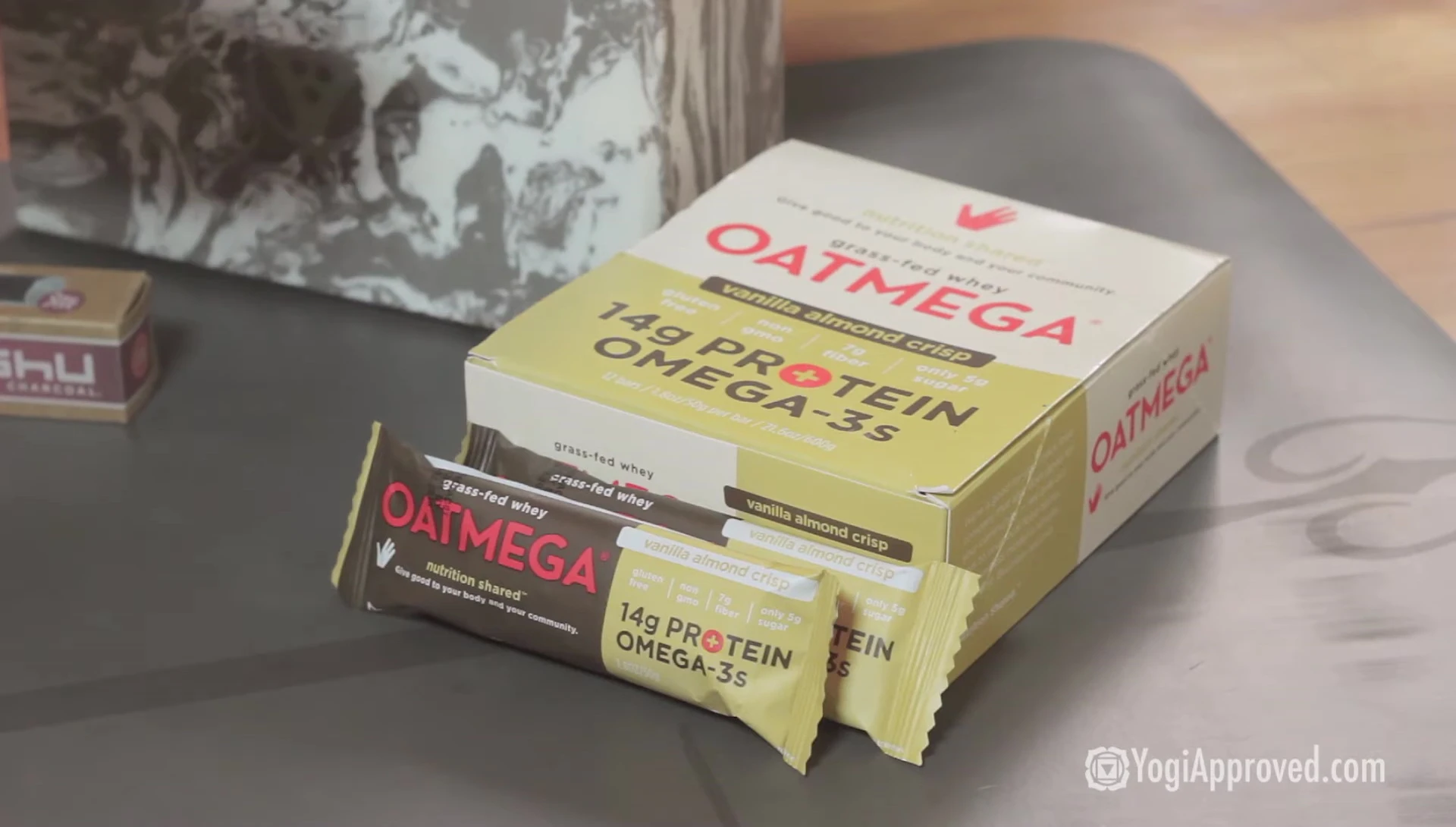 Onnit Oatmeal Vanilla Almond Crisp protein bars