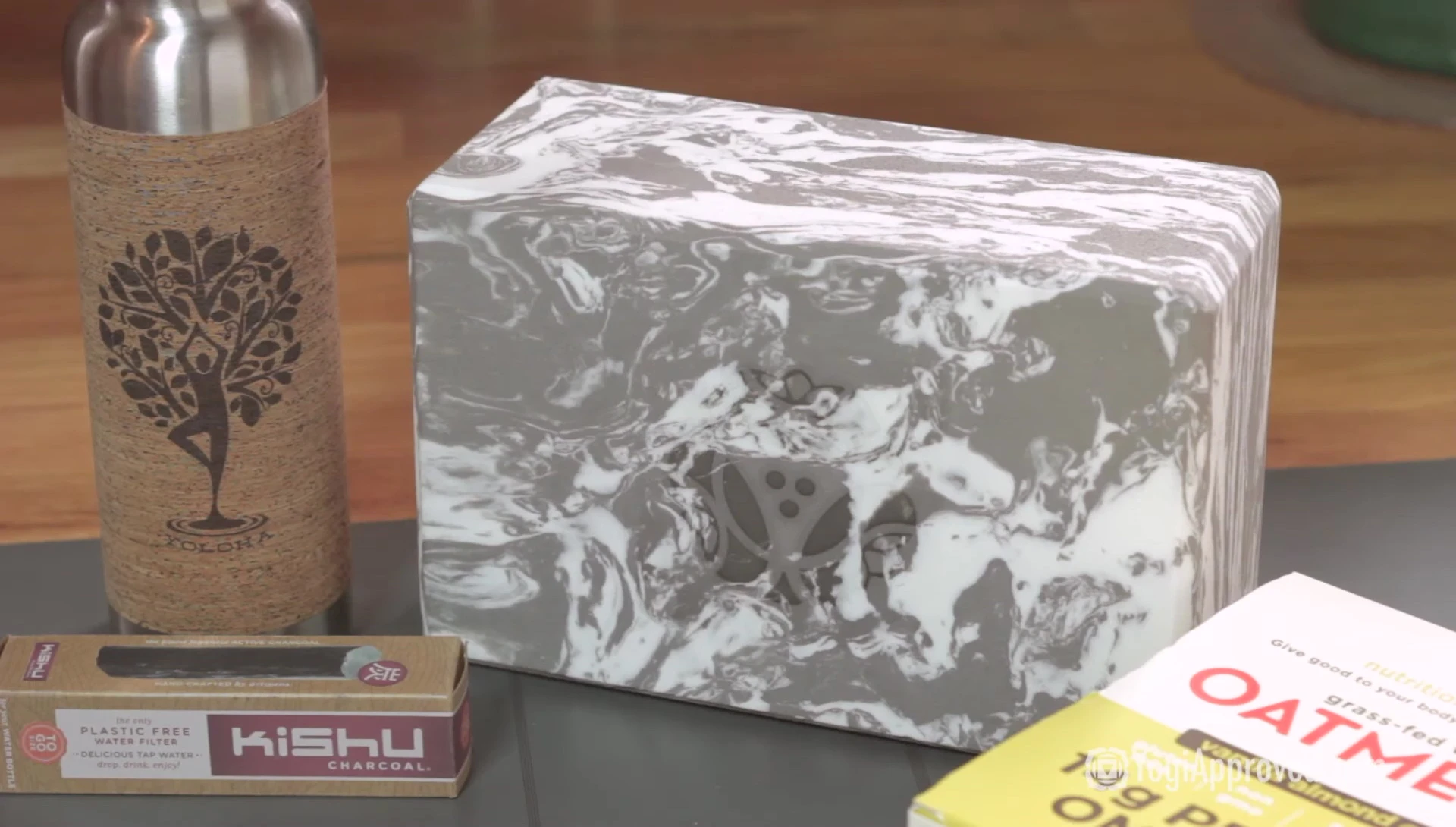 Hugger Mugger Foam Marble Yoga Block