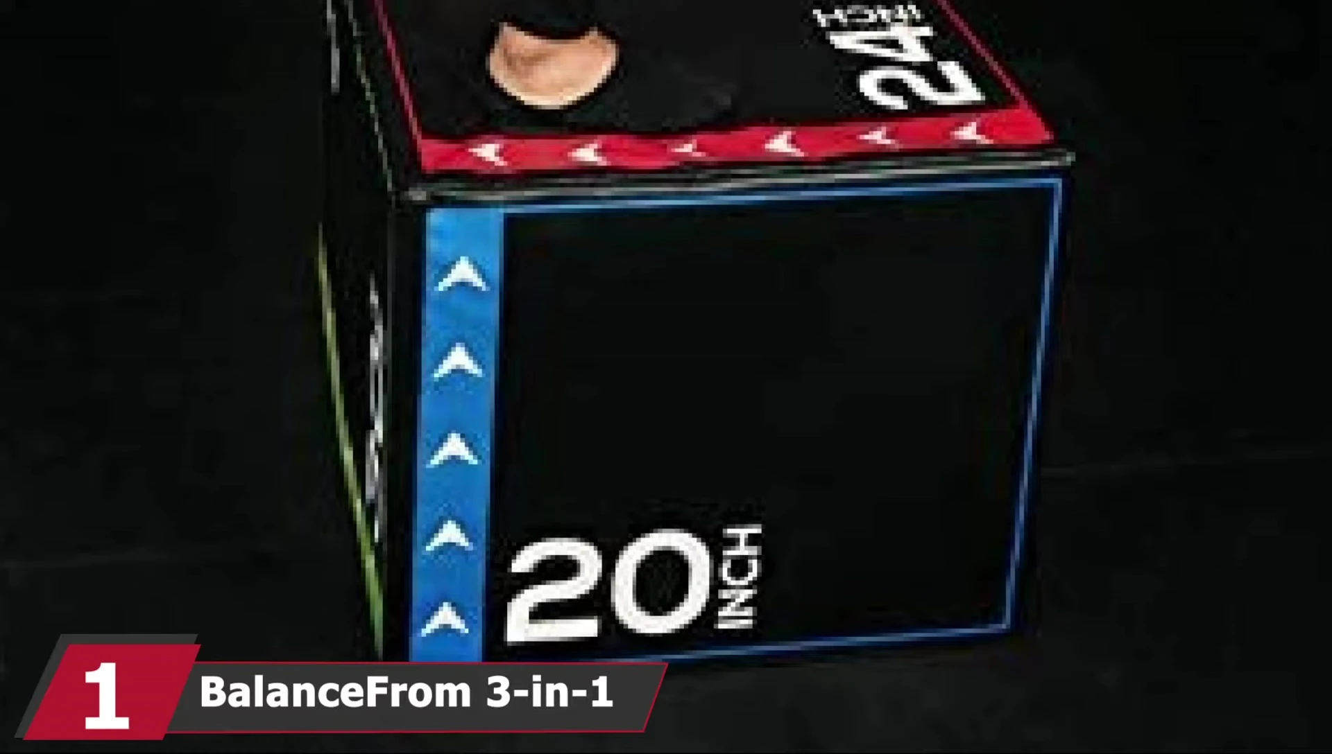 BalanceFrom 3-in-1 Foam Plyometric Box