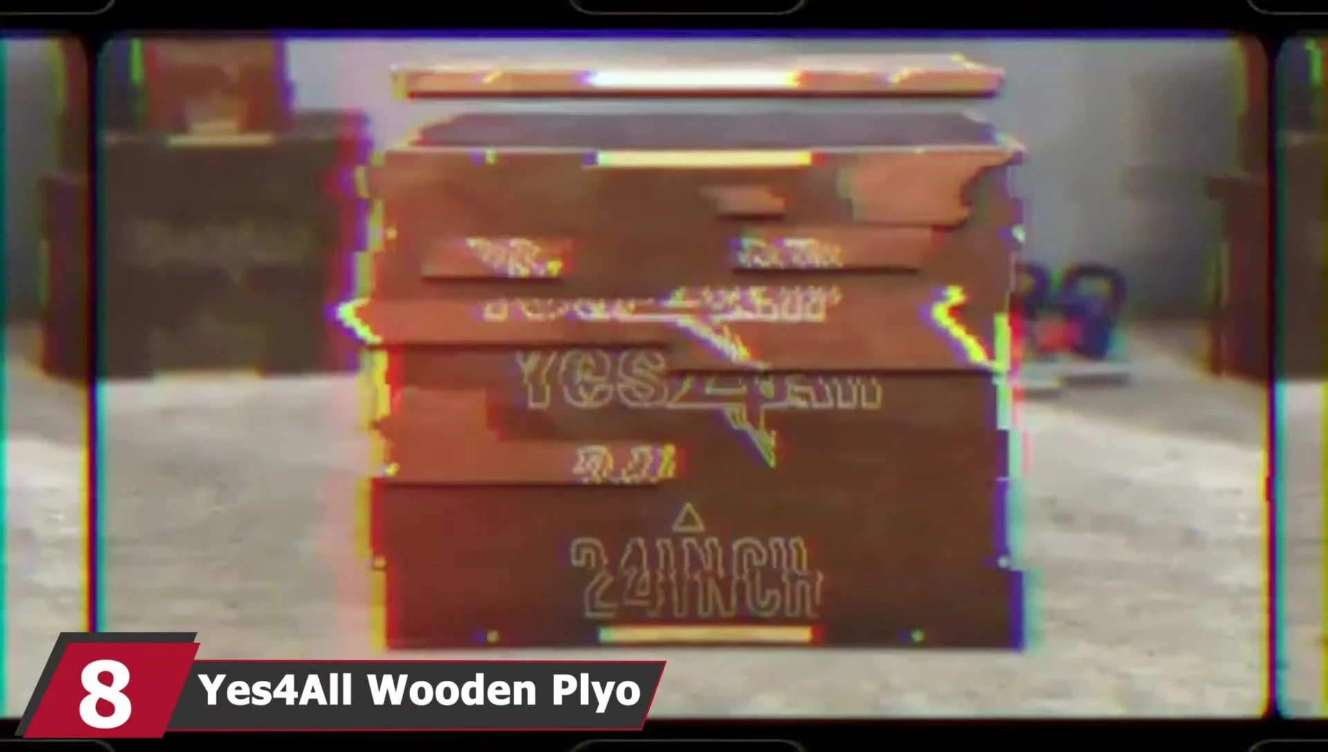 Yes4All Wooden Plyo Box for Exercise