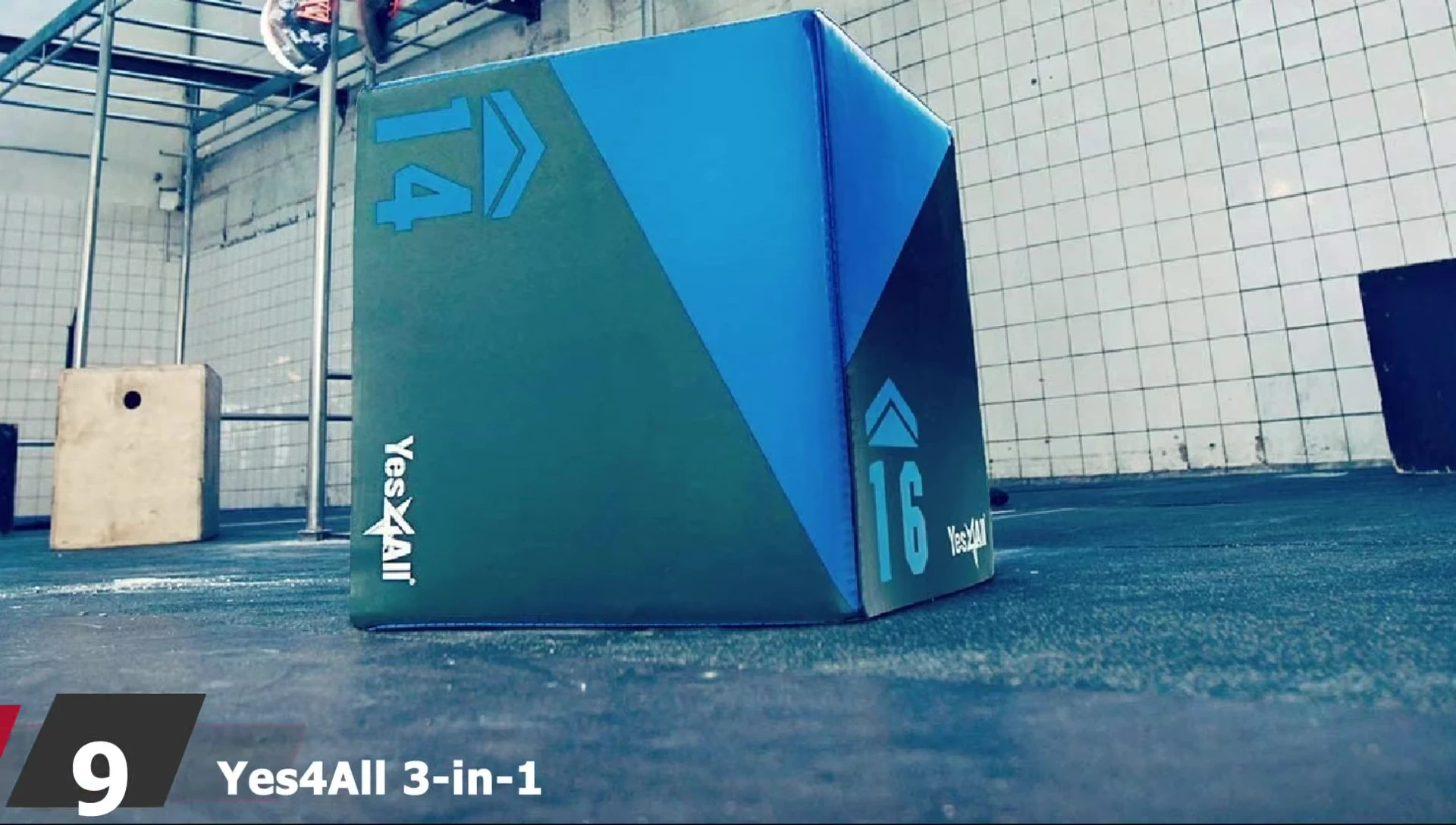 Yes4All 3-in-1 High-Density PA Foam Plyo Jumping Box