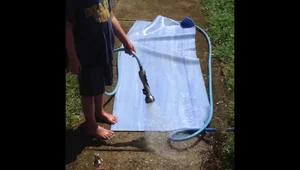 How to Deep Clean Your Yoga Mat (with a 4-Year-Old's Help!)