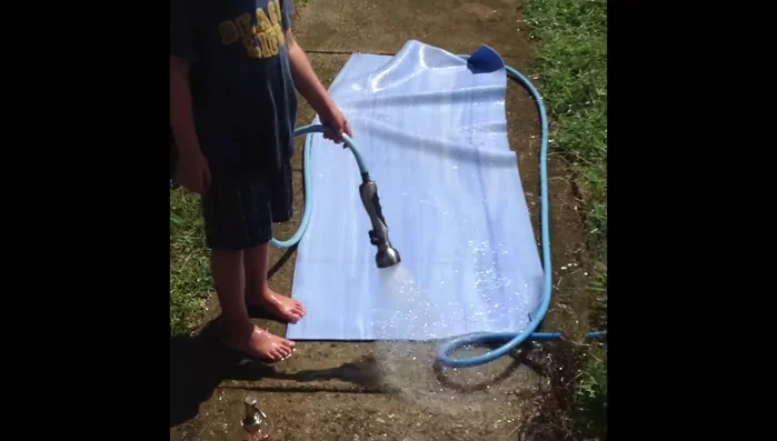 Flip the mat over and repeat steps 3-5 on the underside.