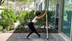 Full Body Stretch Routine with a Stretching Stick: Improve Flexibility and Mobility
