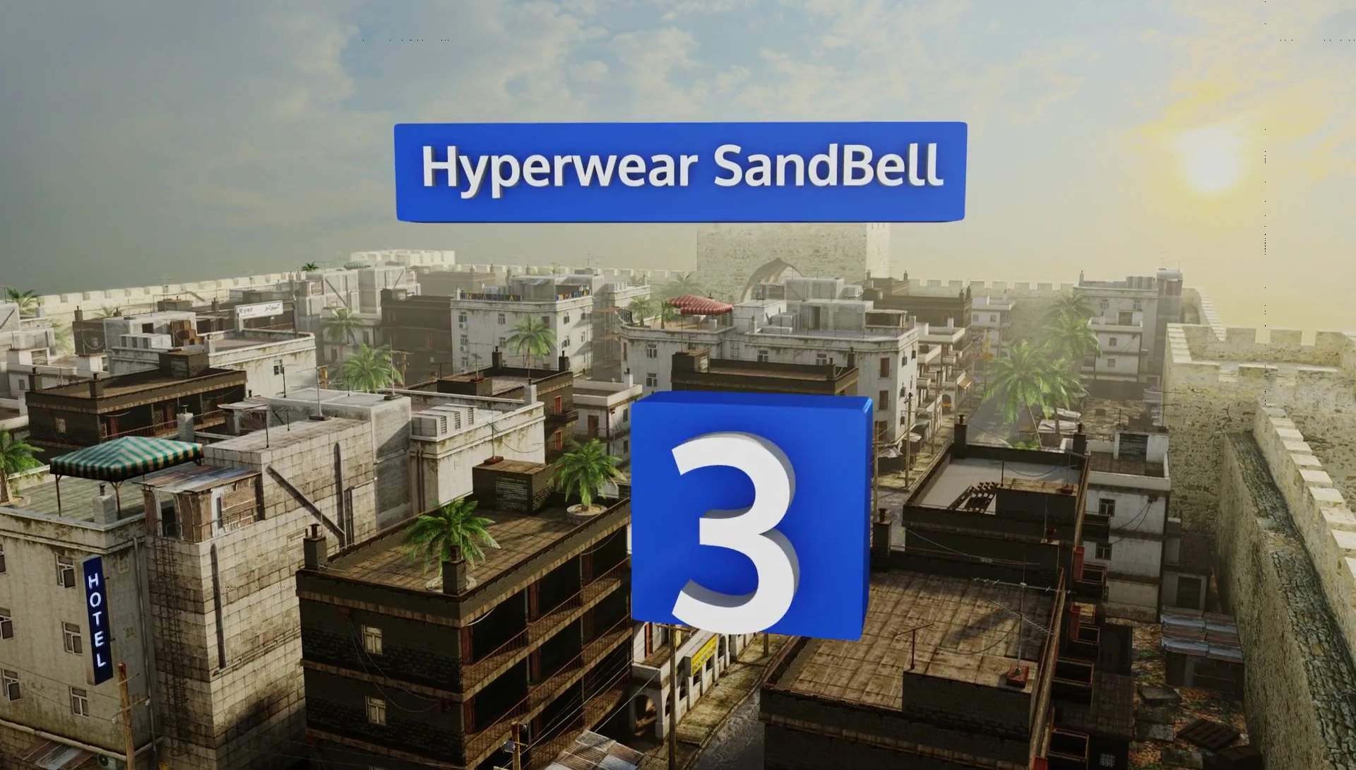 The Hyperwear Sandbell highlighting its versatile design