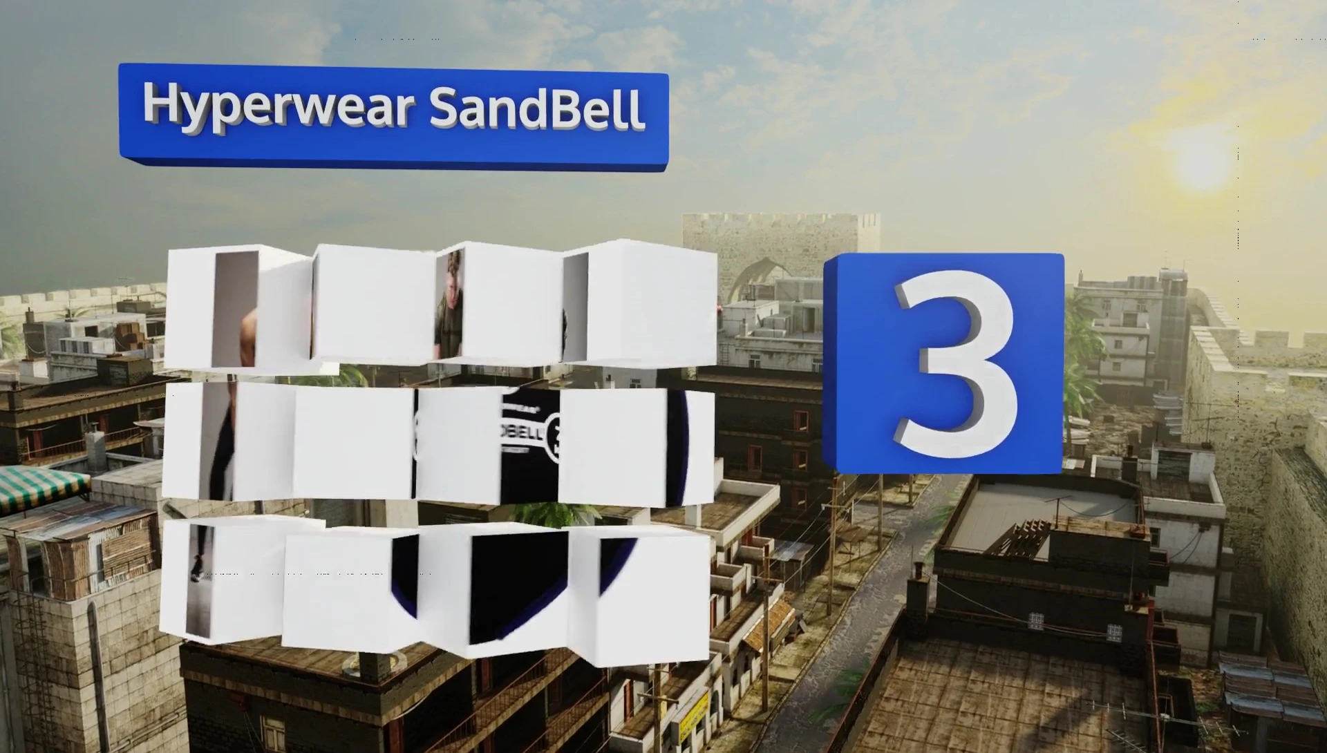 Emphasis on the safety features of the Hyperwear Sandbell