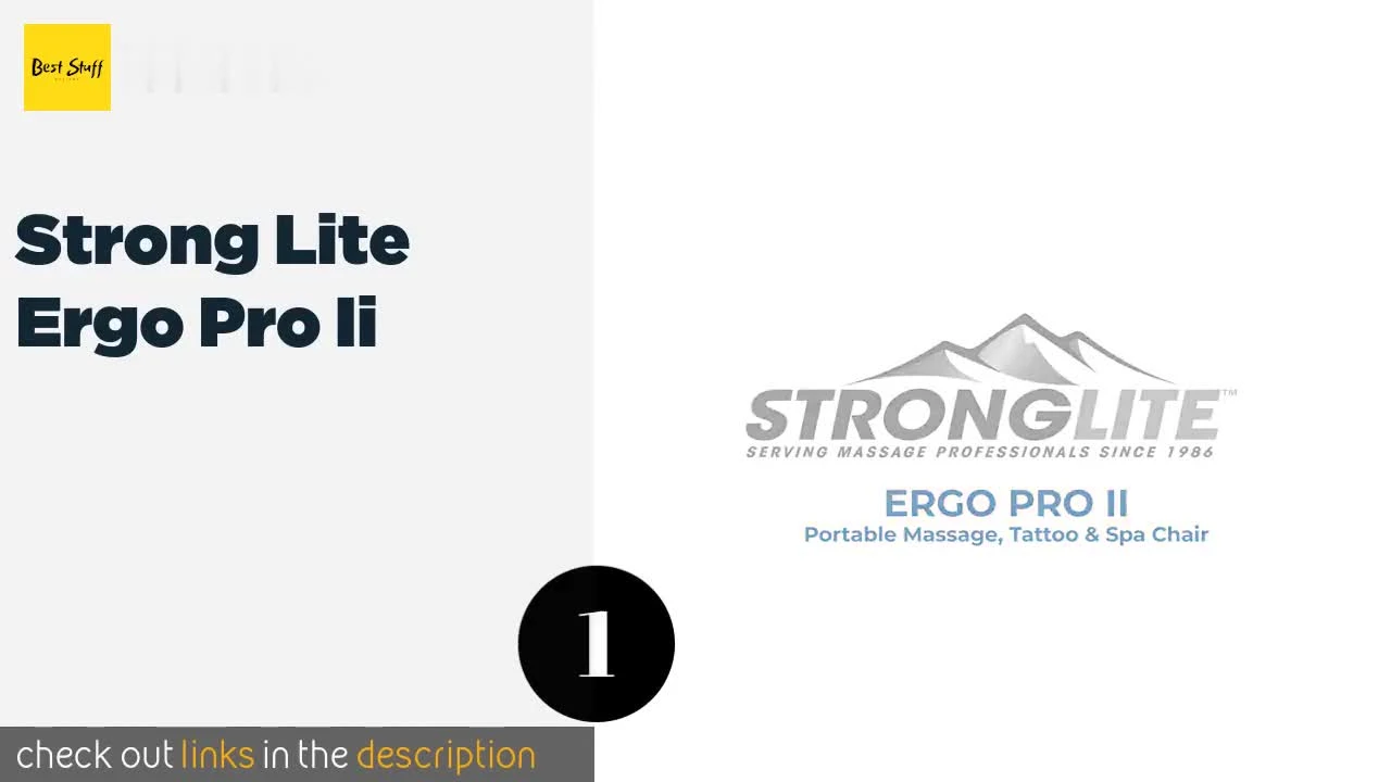 Stronglight Ergo Pro E chair