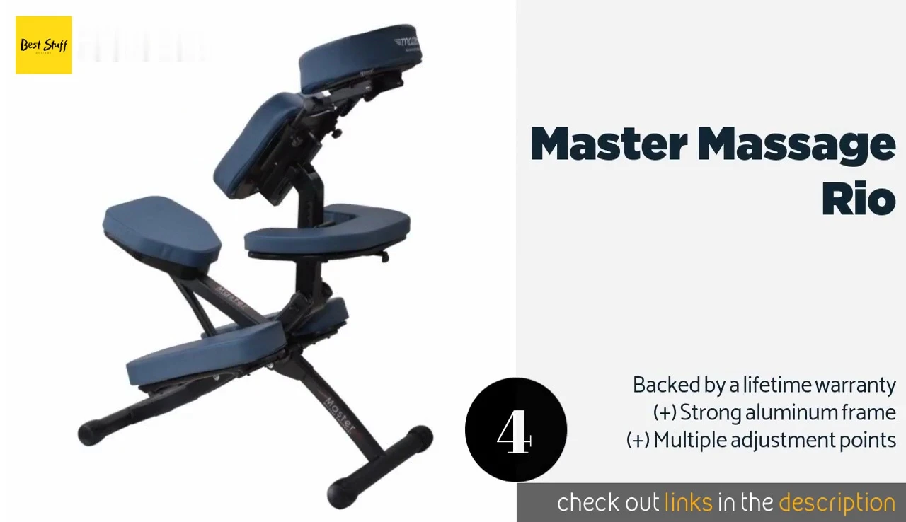 Master Massage Rio chair and carrying case
