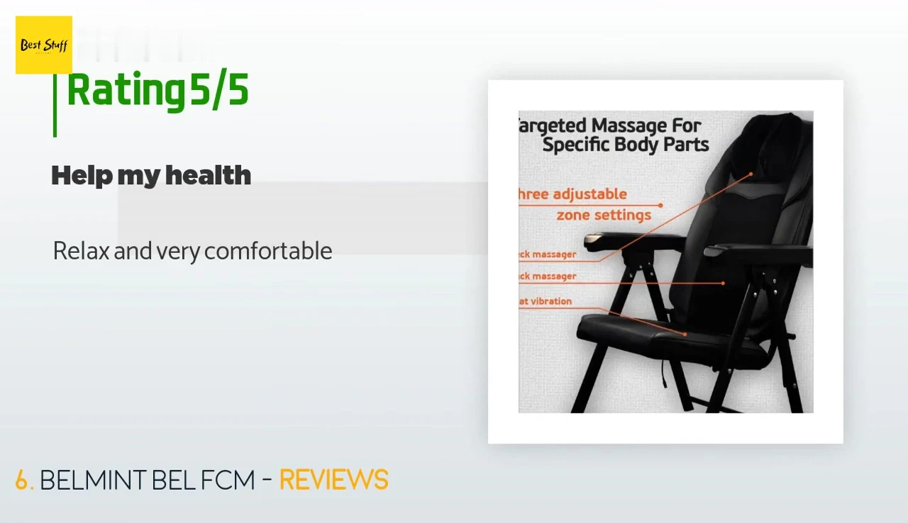 Customer review emphasizing comfort