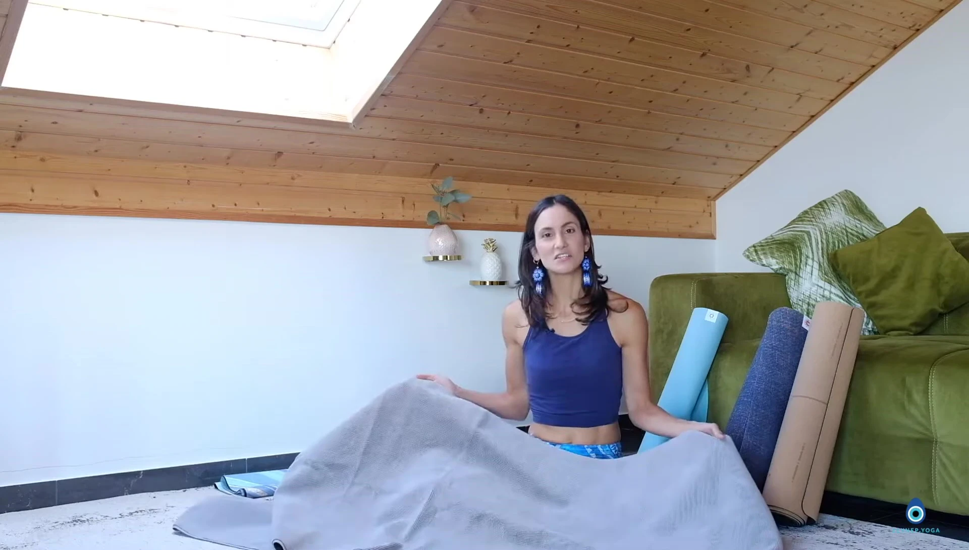 Prana Yaya Cotton Yoga Mat