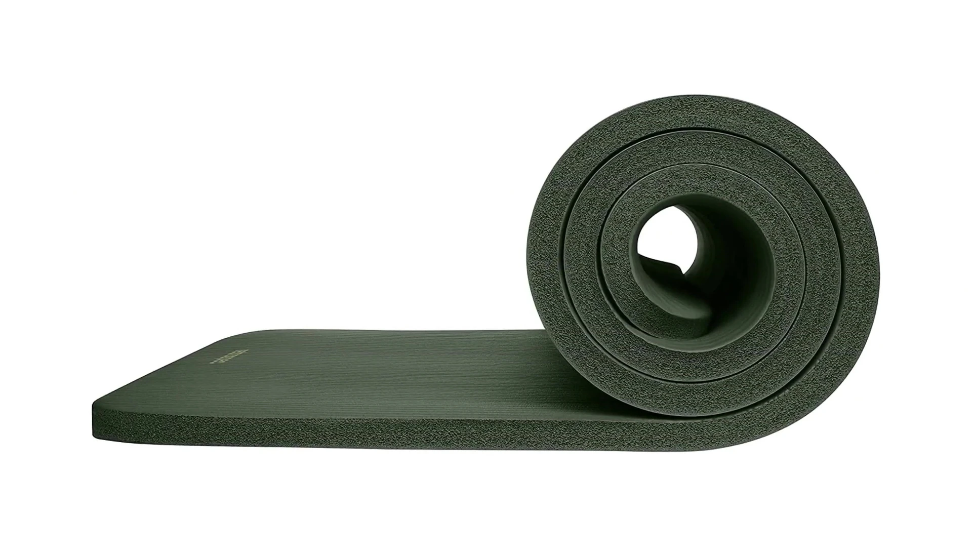 Person performing a yoga pose on the Solana mat