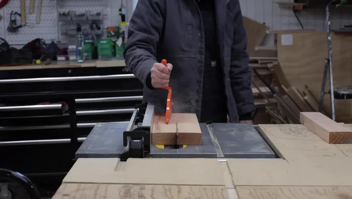Construct raised feet for clamping the bench to various surfaces.