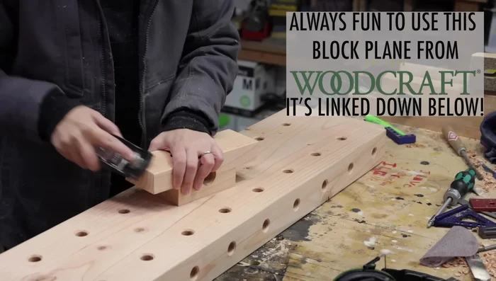 Install the vise jaws.