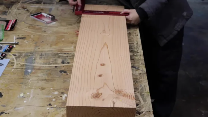 Drill holes in the sides of the bench for additional clamping options using the jig.