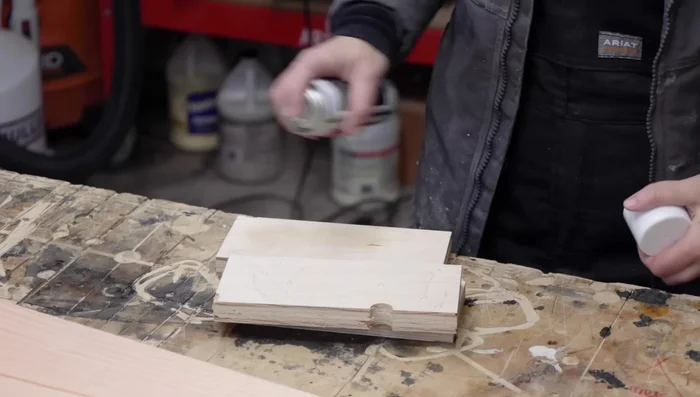 Drill holes in the sides of the bench for additional clamping options using the jig.
