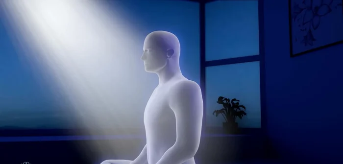 When complexities and impurities are gone, you're feeling simple, pure. The sacred current is entering every cell, every corner of your body; the whole body is feeling sacred, completely purified.