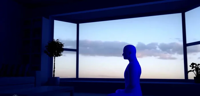 Do not dwell on specific events or things to get rid of; simply brush them off gently.