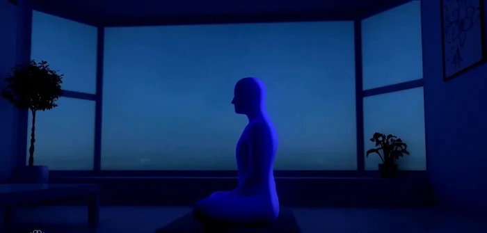 Do not dwell on specific events or things to get rid of; simply brush them off gently.